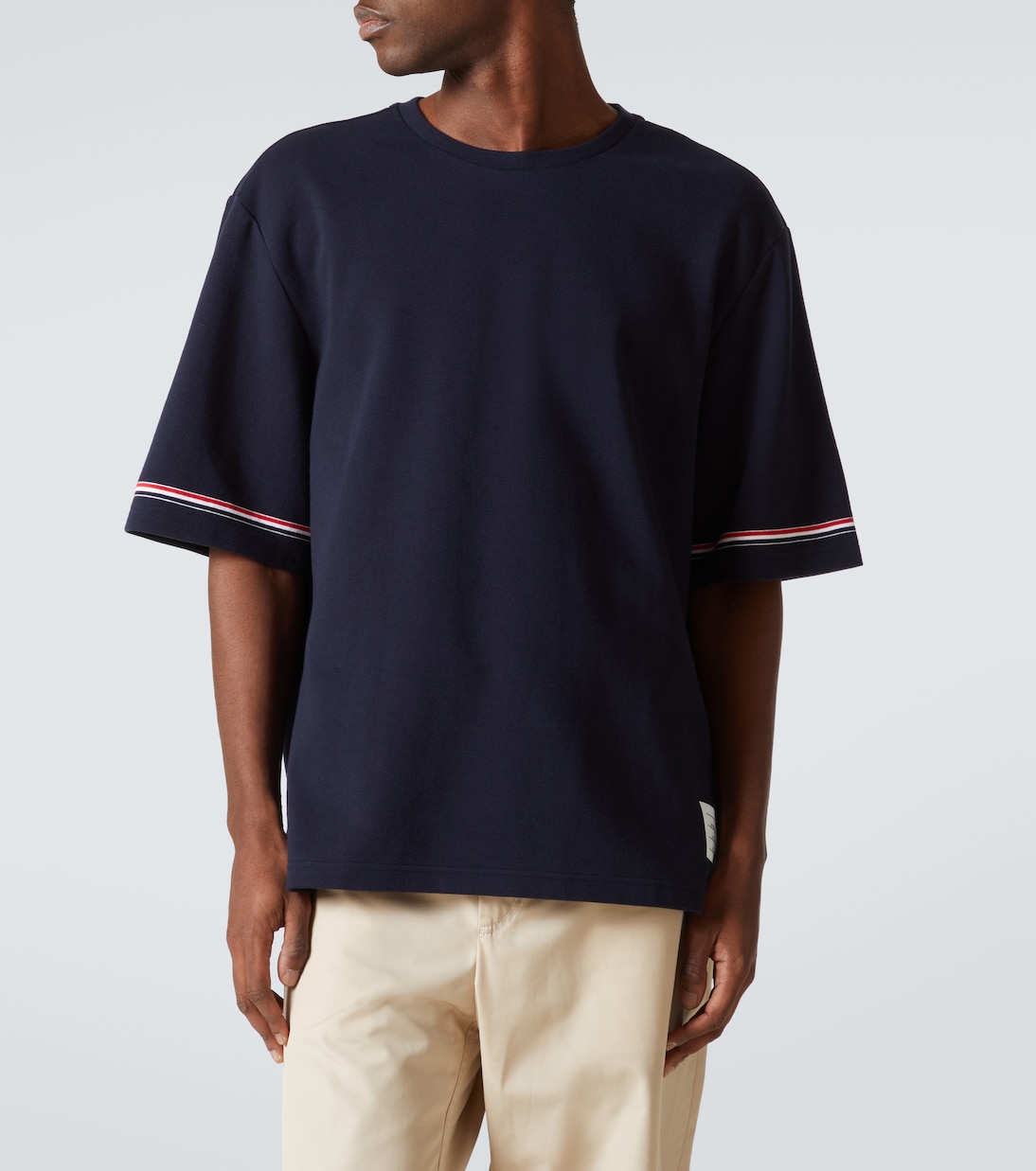 T-shirt 4-Bar in cotone | Thom Browne