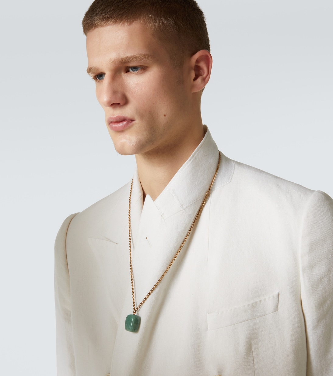 Collier en plaqué or à pendentif | Dries Van Noten
