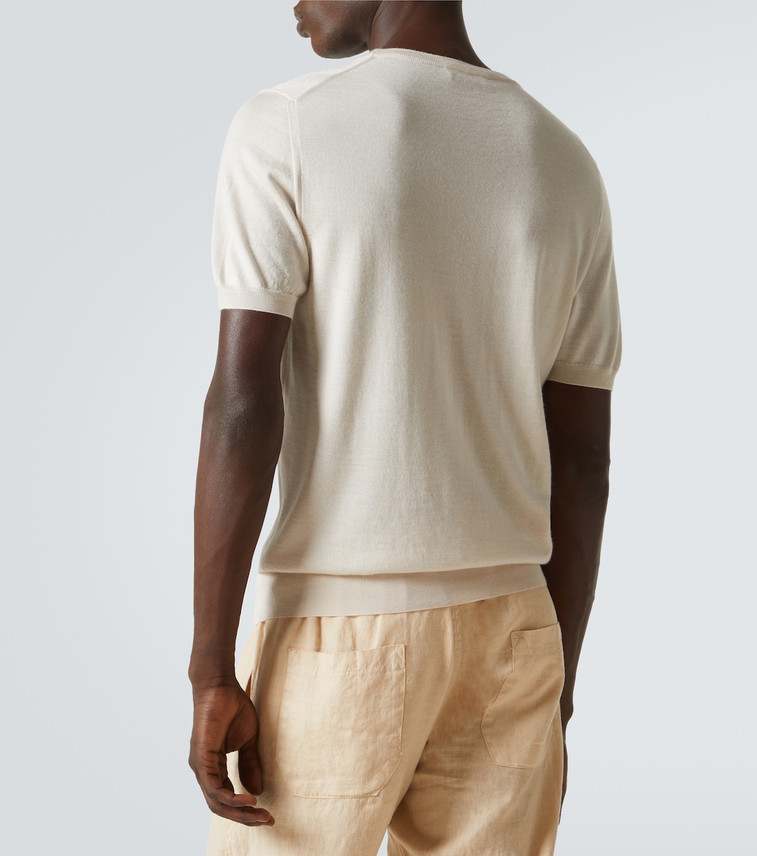 Top in cashmere e seta | Fedeli