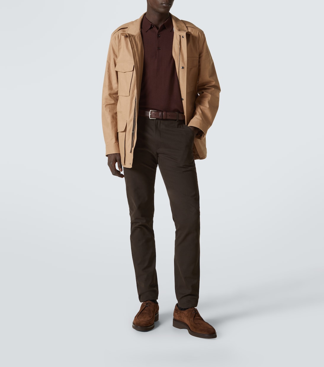 Stringate Derby Ted in suede | John Lobb