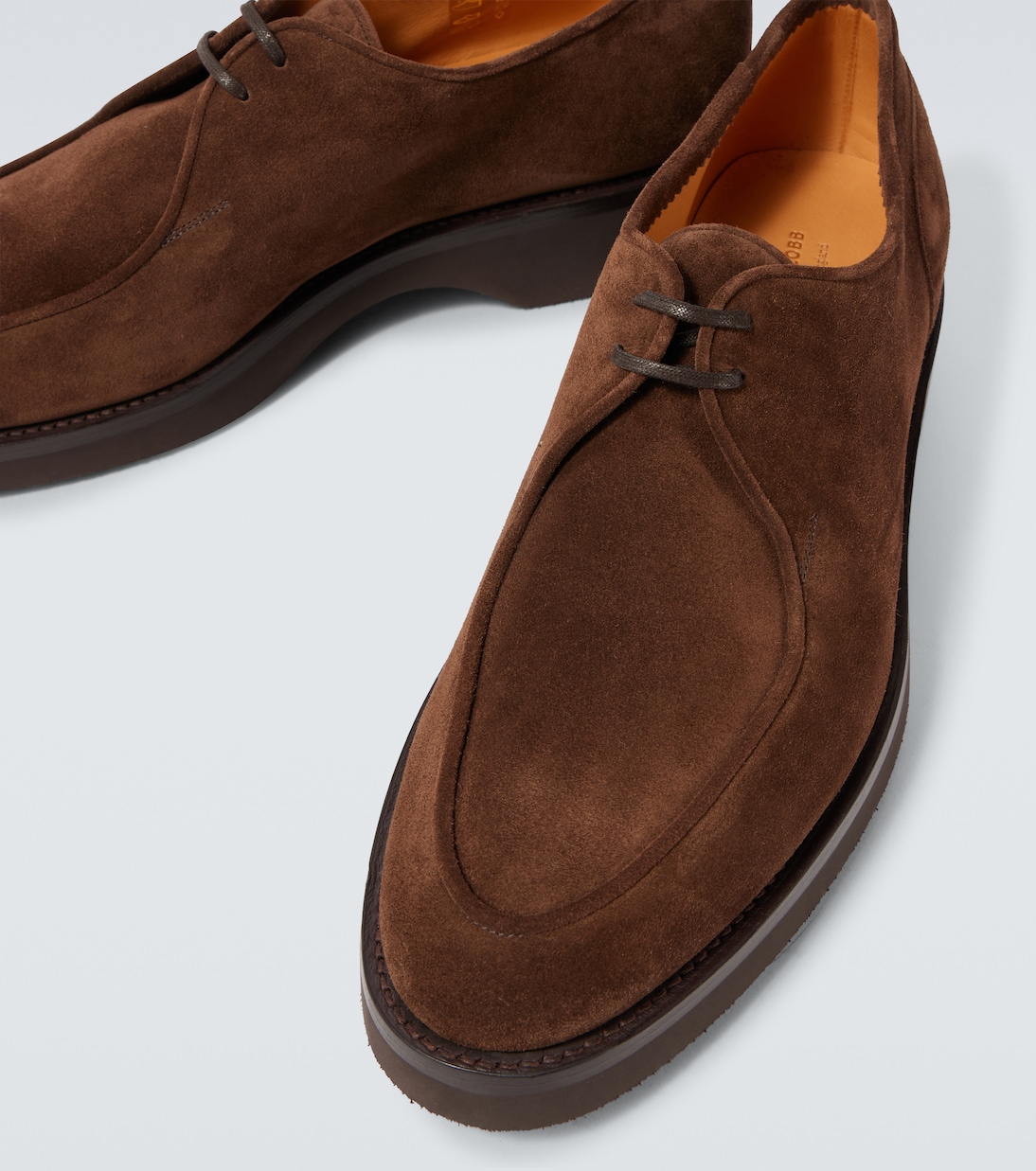 Stringate Derby Ted in suede | John Lobb