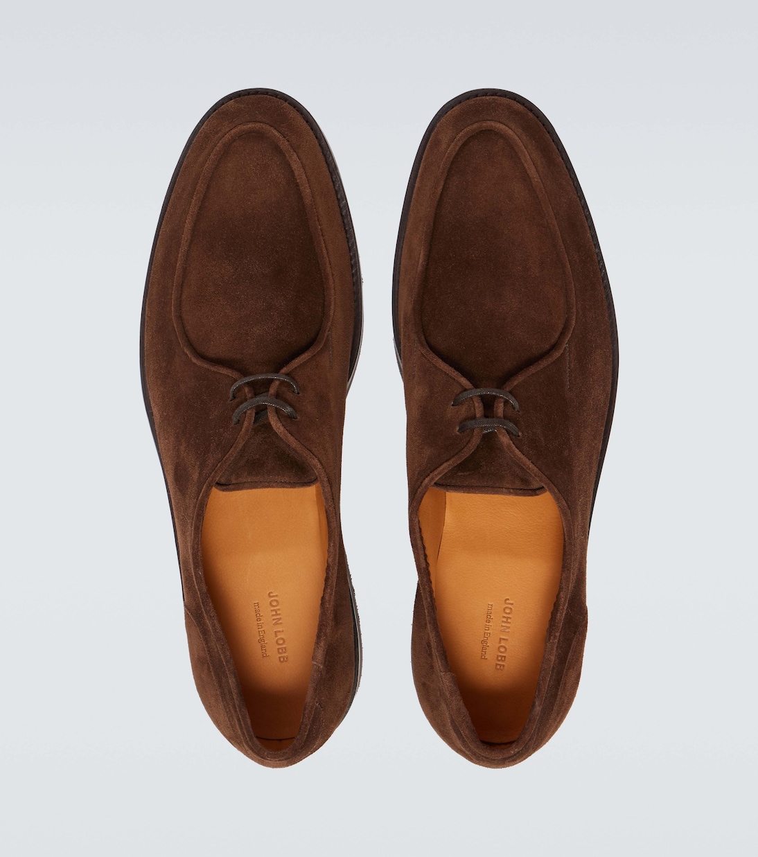 Stringate Derby Ted in suede | John Lobb