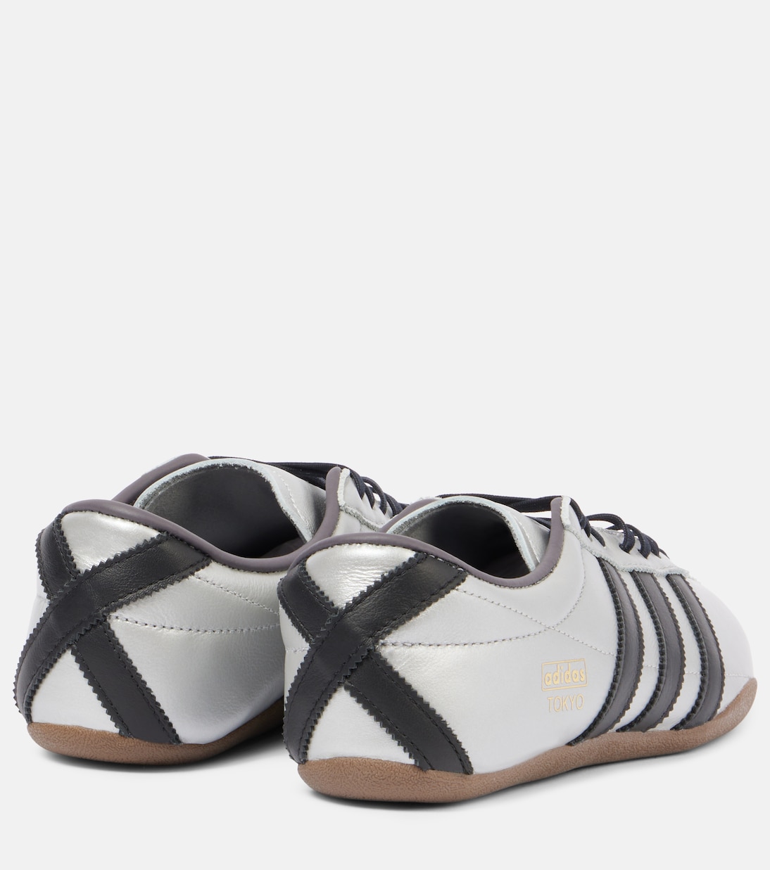 Scarpe sportive ADIDAS Tokyo Decon in pelle metallizzata per giovani trendy