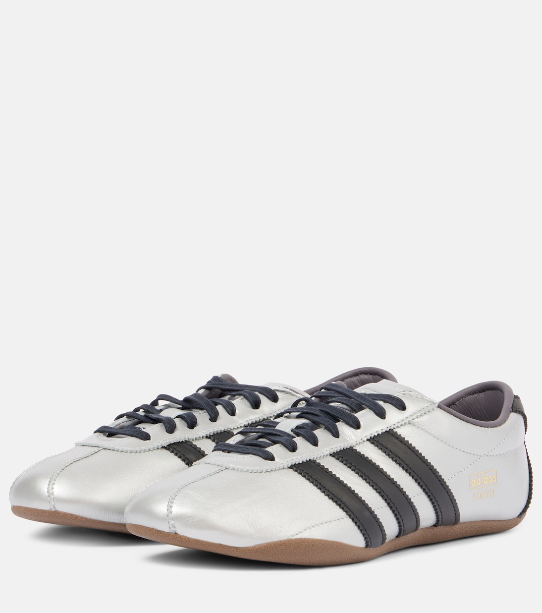 Scarpe sportive ADIDAS Tokyo Decon in pelle metallizzata per giovani trendy