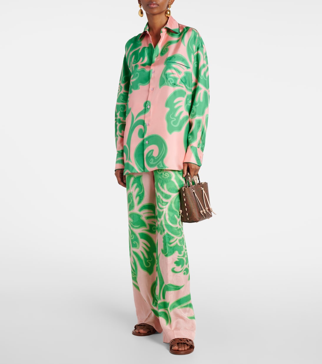 Bedruckte Bluse aus Seide | Etro