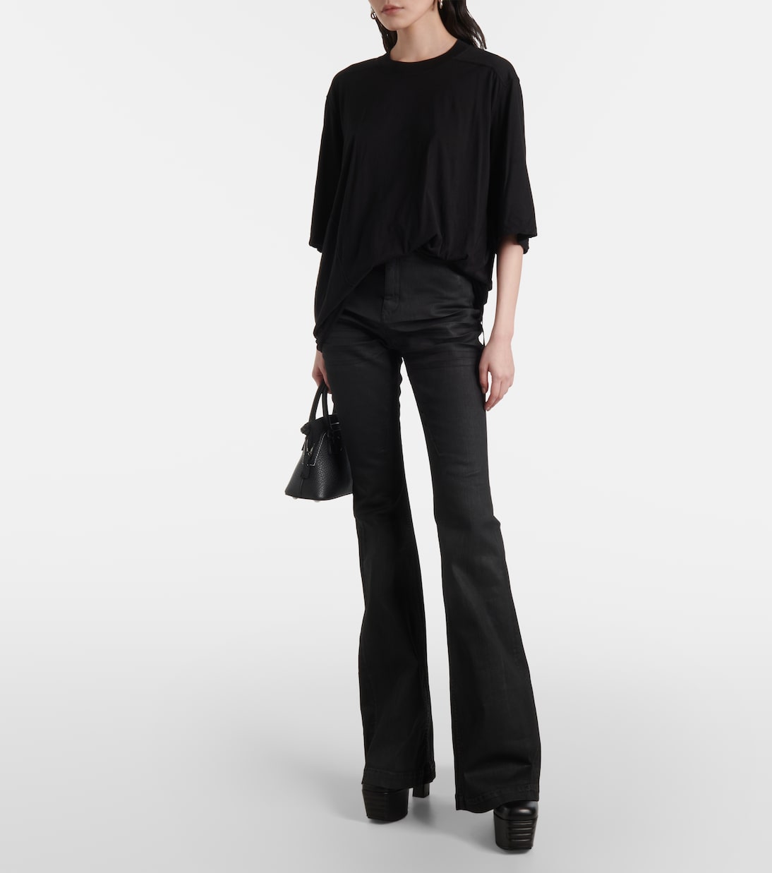 T-shirt Walrus in jersey di cotone | Rick Owens