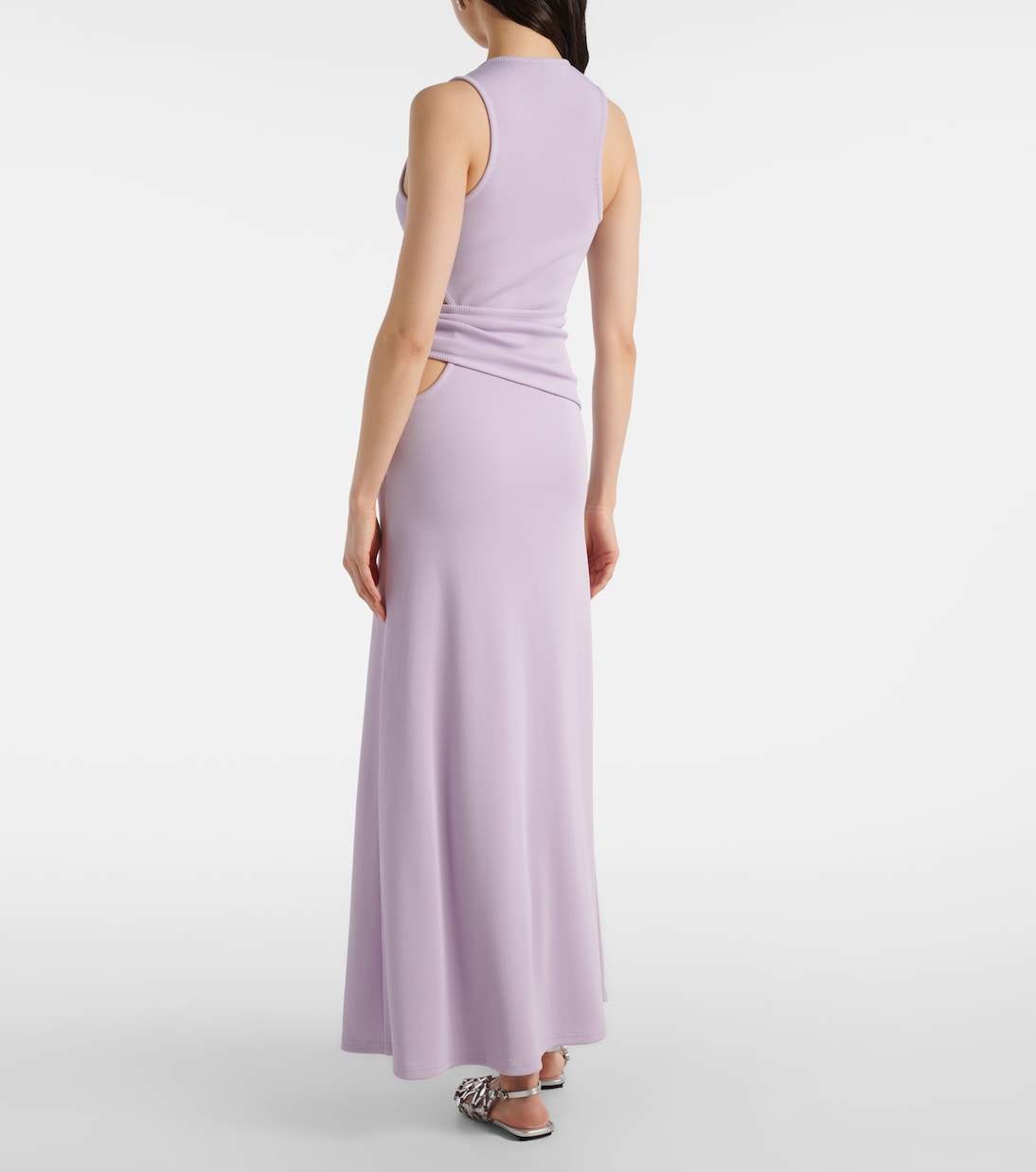 Abito lungo con cut-out   | Christopher Esber