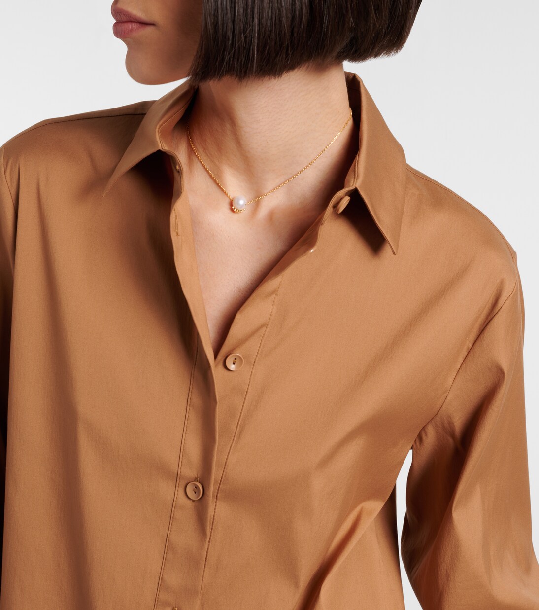 Camicia Panda in popeline di misto cotone | Max Mara