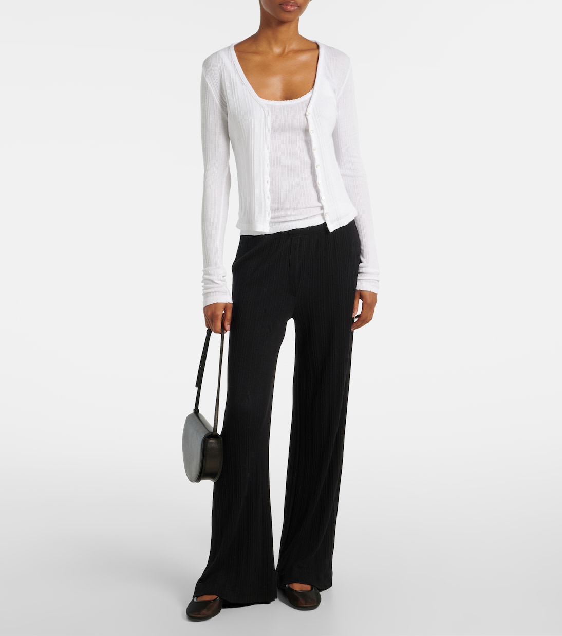 Cardigan Drew en coton mélangé | Velvet