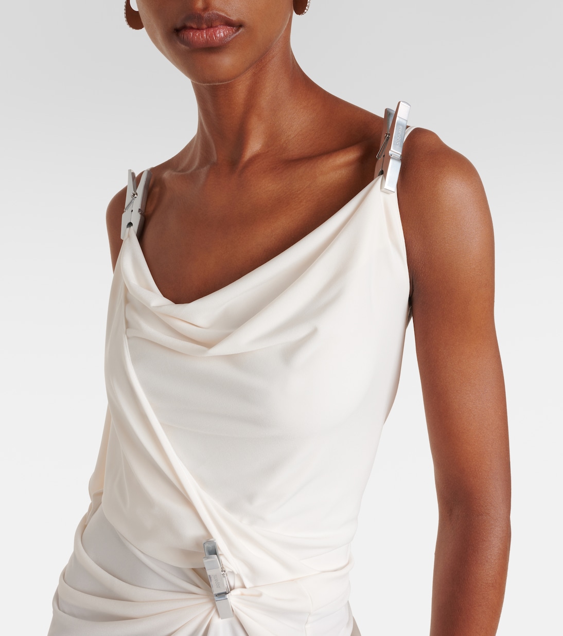 Maxikleid aus Jersey | Coperni