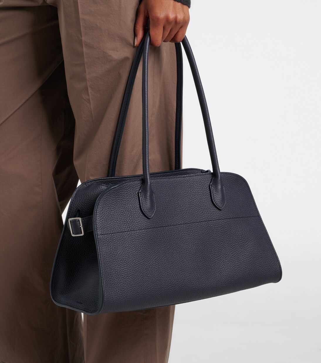 Schultertasche Margaux aus Leder | The Row