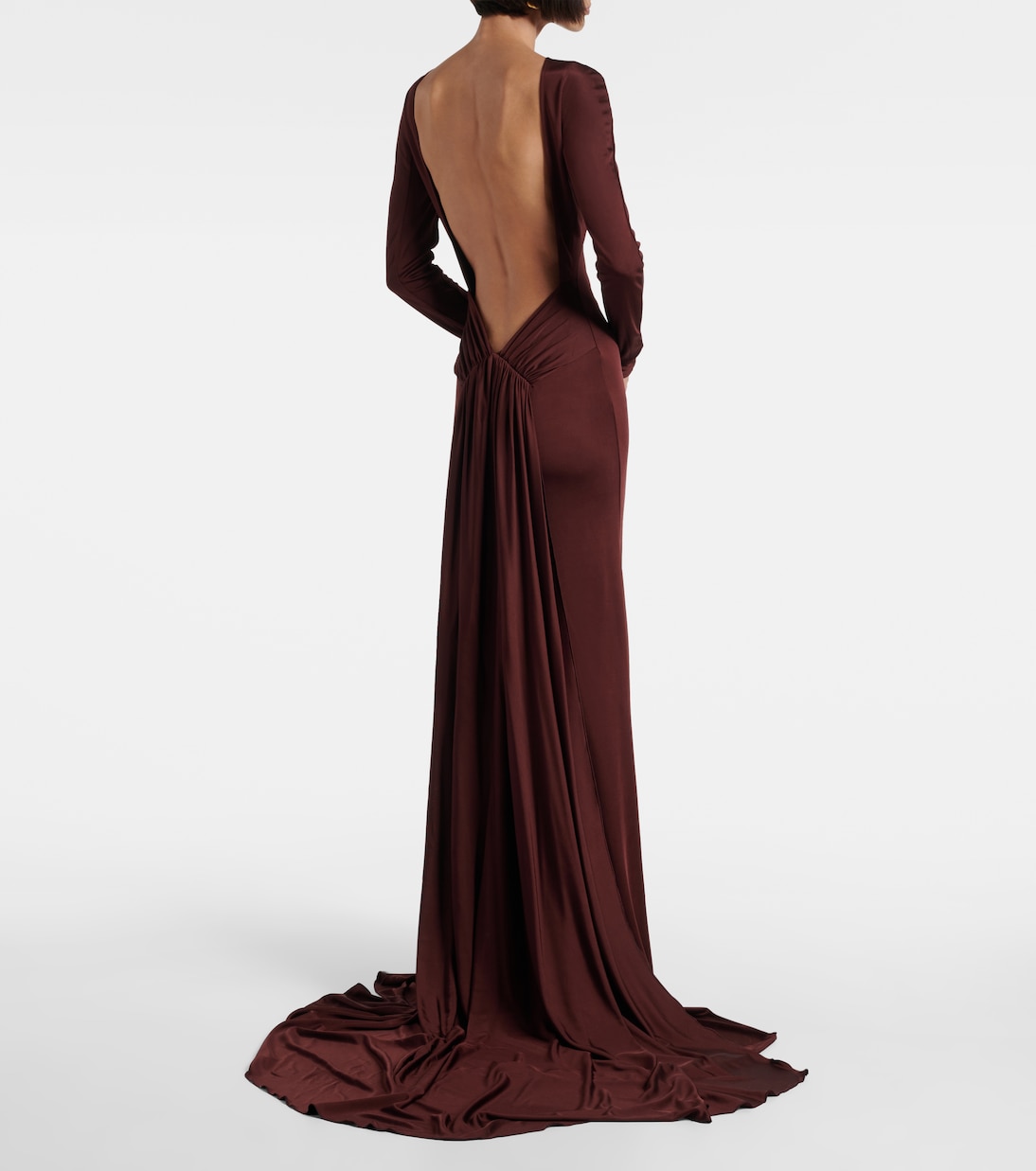 Gathered jersey gown | David Koma