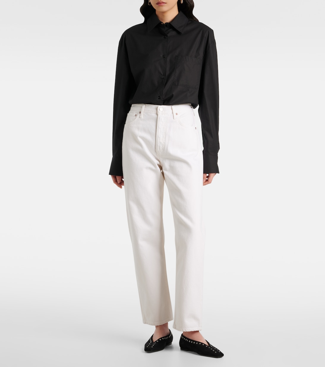 Jeans regular a vita media | Agolde