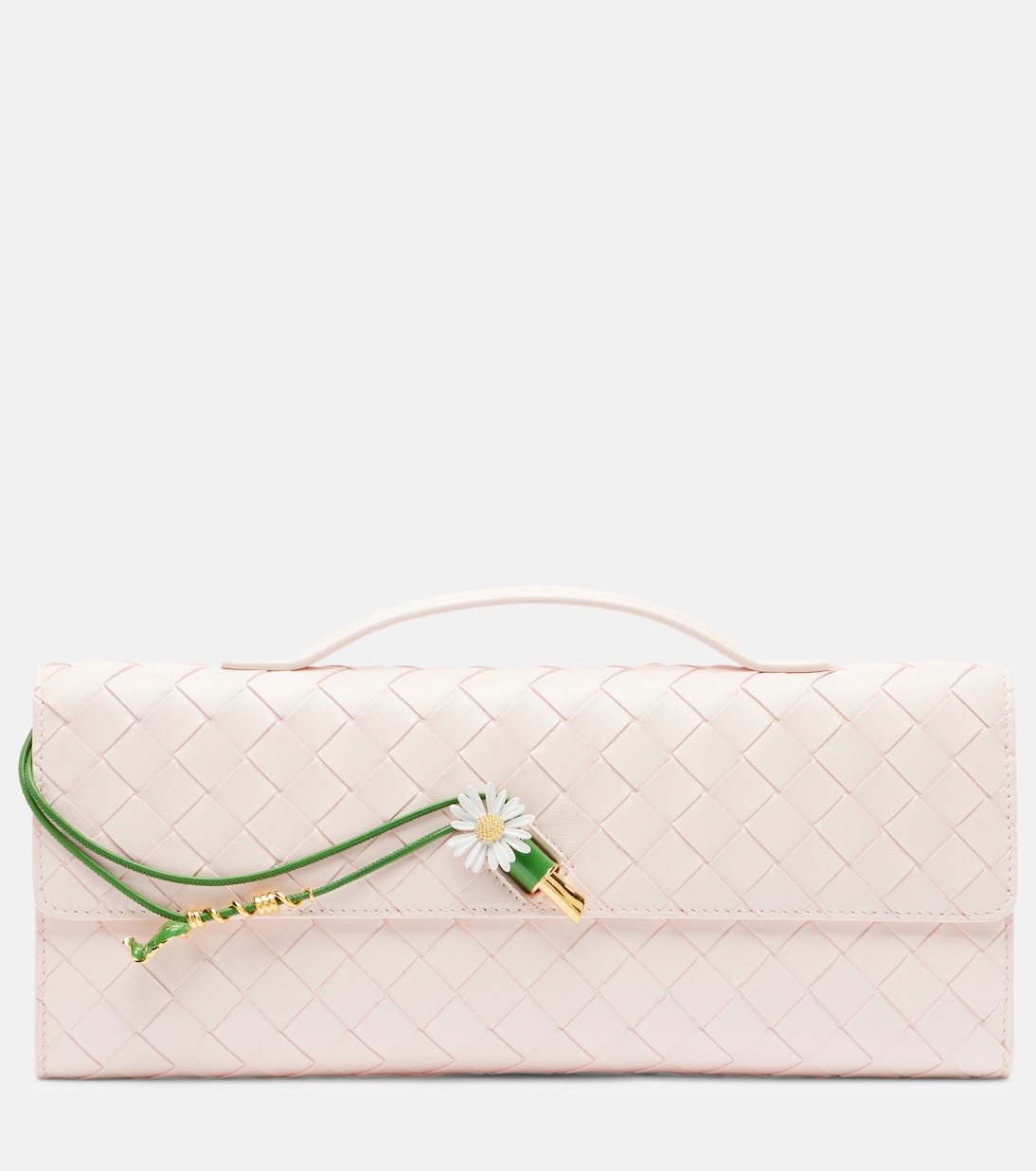Andiamo Intrecciato leather clutch | Bottega Veneta