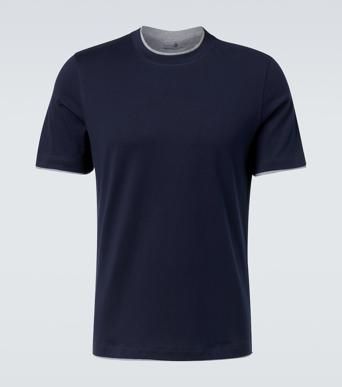 T-shirt in jersey di cotone | Brunello Cucinelli