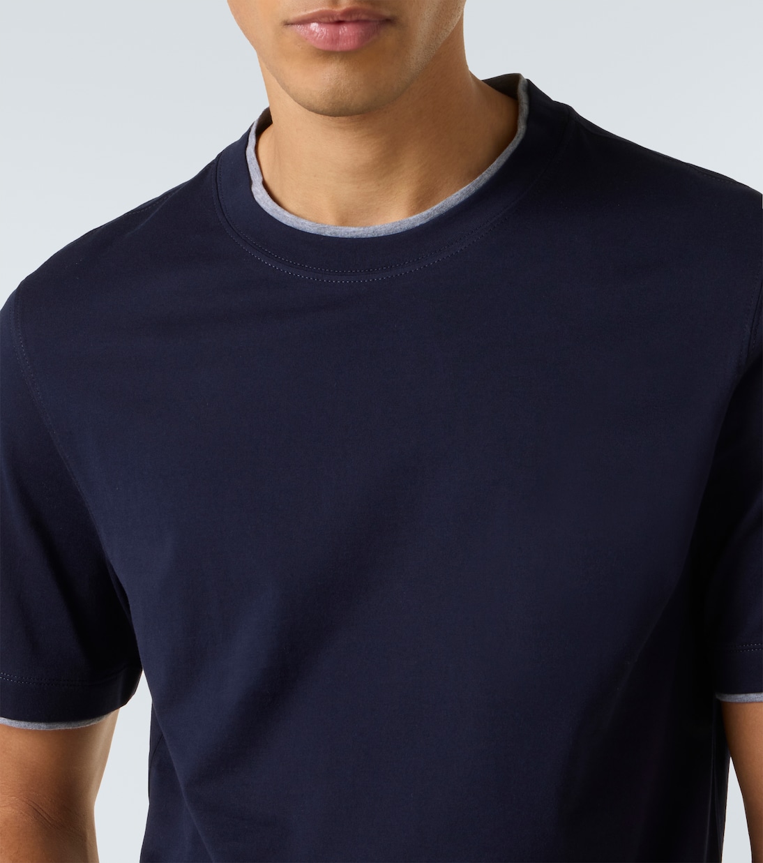 T-shirt en coton  | Brunello Cucinelli