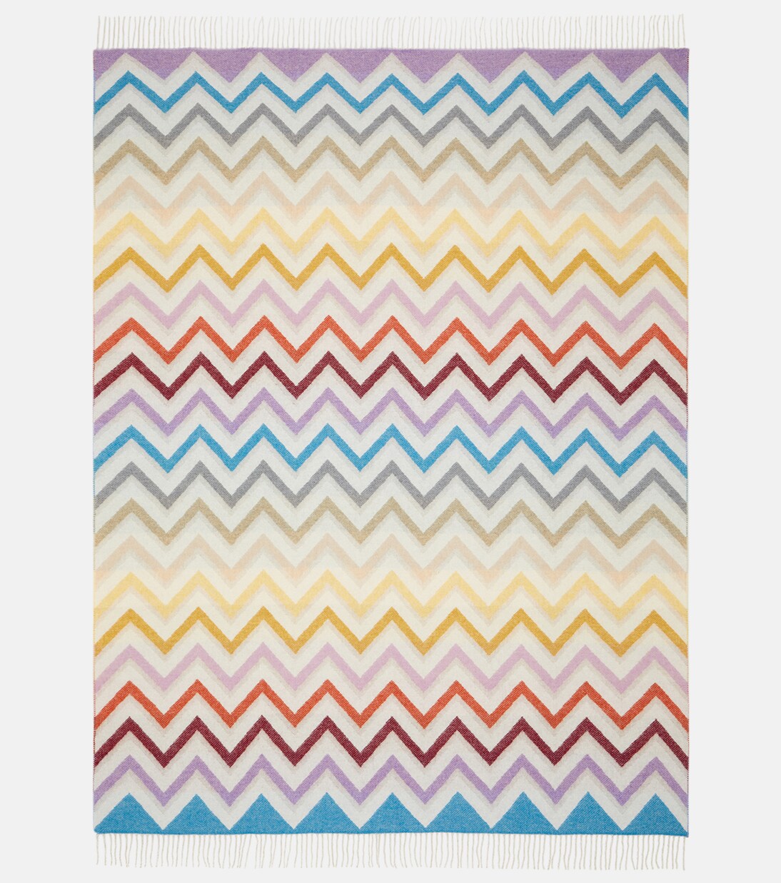 Watamu Zig Zag wool-blend throw | Missoni