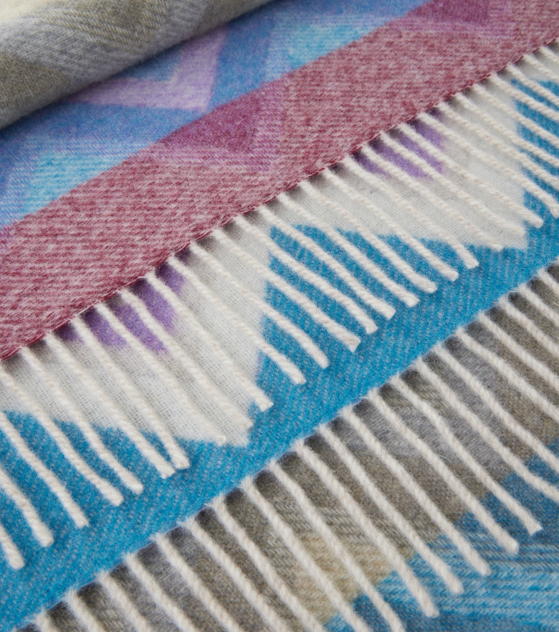 Watamu Zig Zag wool-blend throw | Missoni