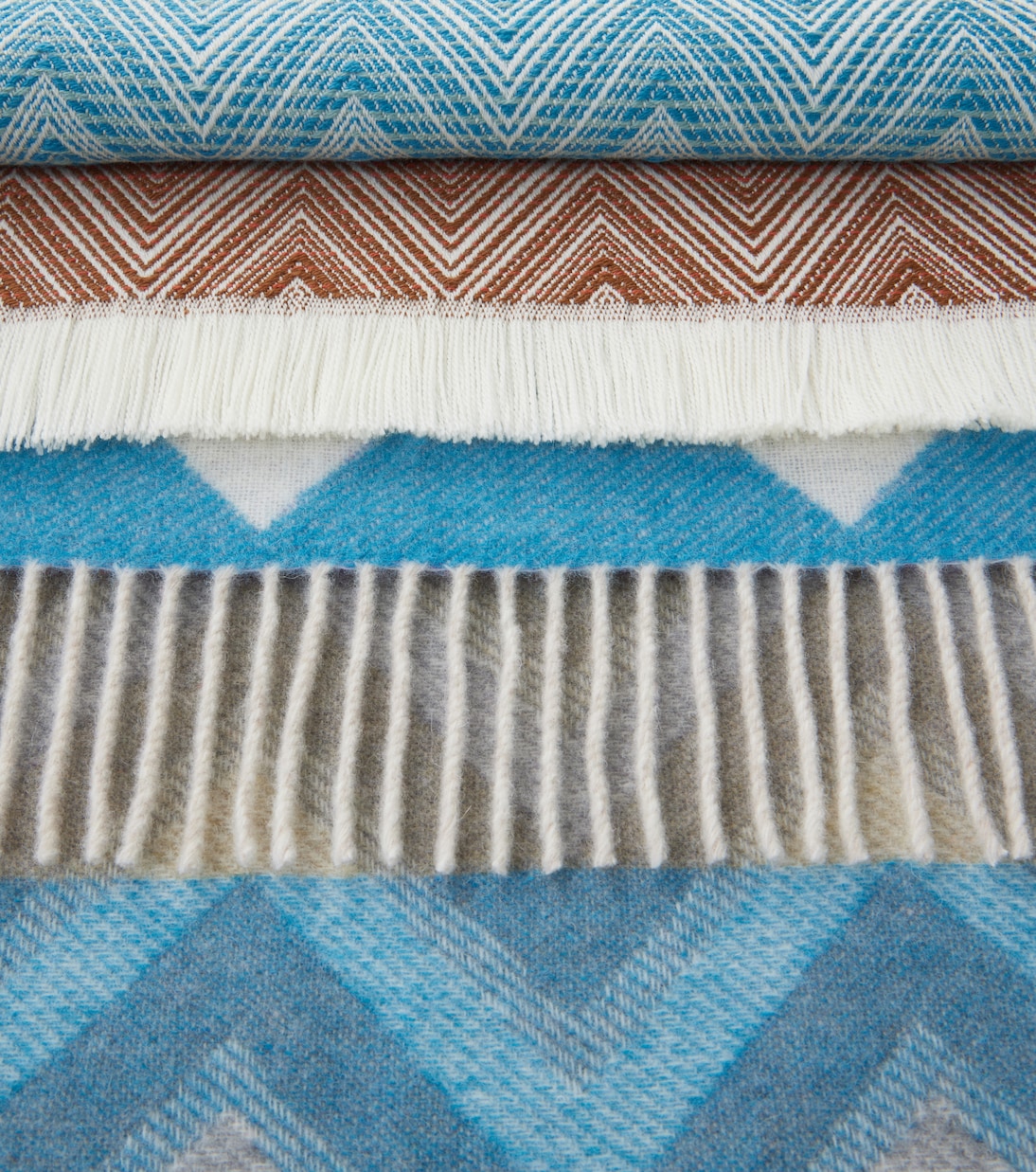 Watamu Zig Zag wool-blend throw | Missoni
