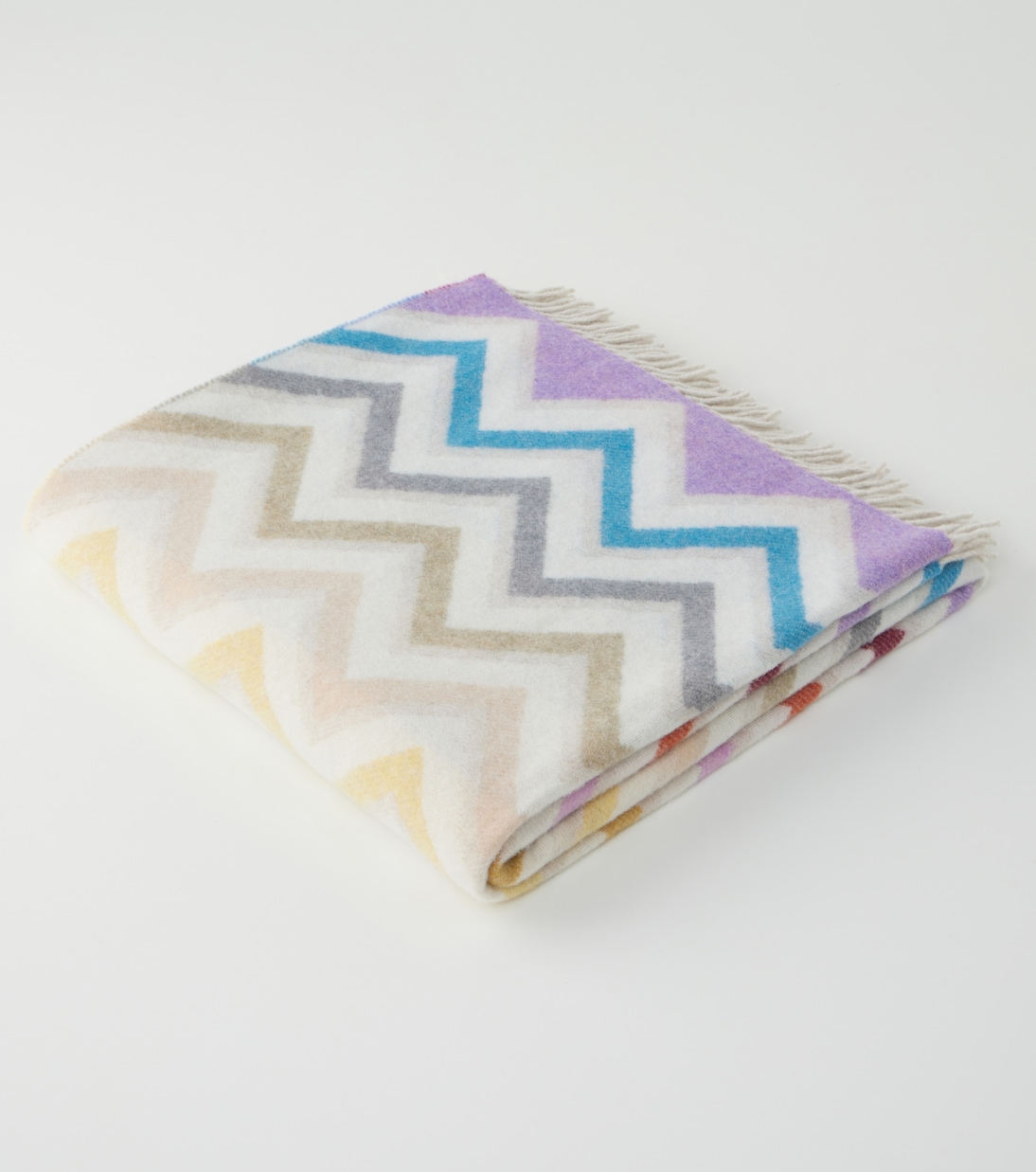 Watamu Zig Zag wool-blend throw | Missoni