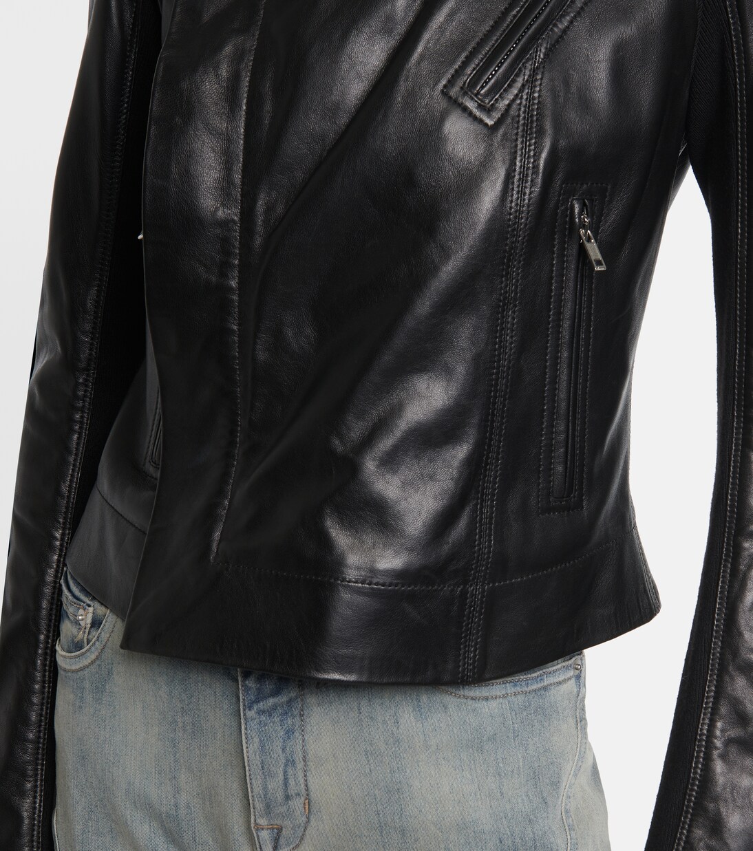 Leather jacket | Rick Owens