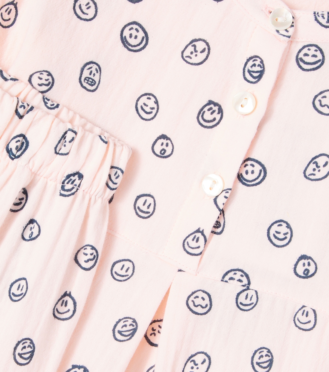 Lin printed cotton pajamas | Molo