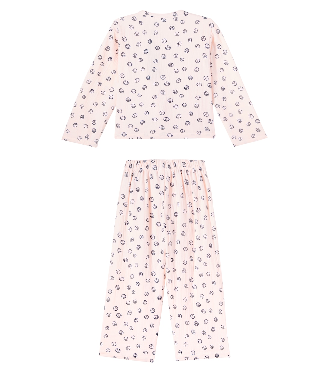 Lin printed cotton pajamas | Molo