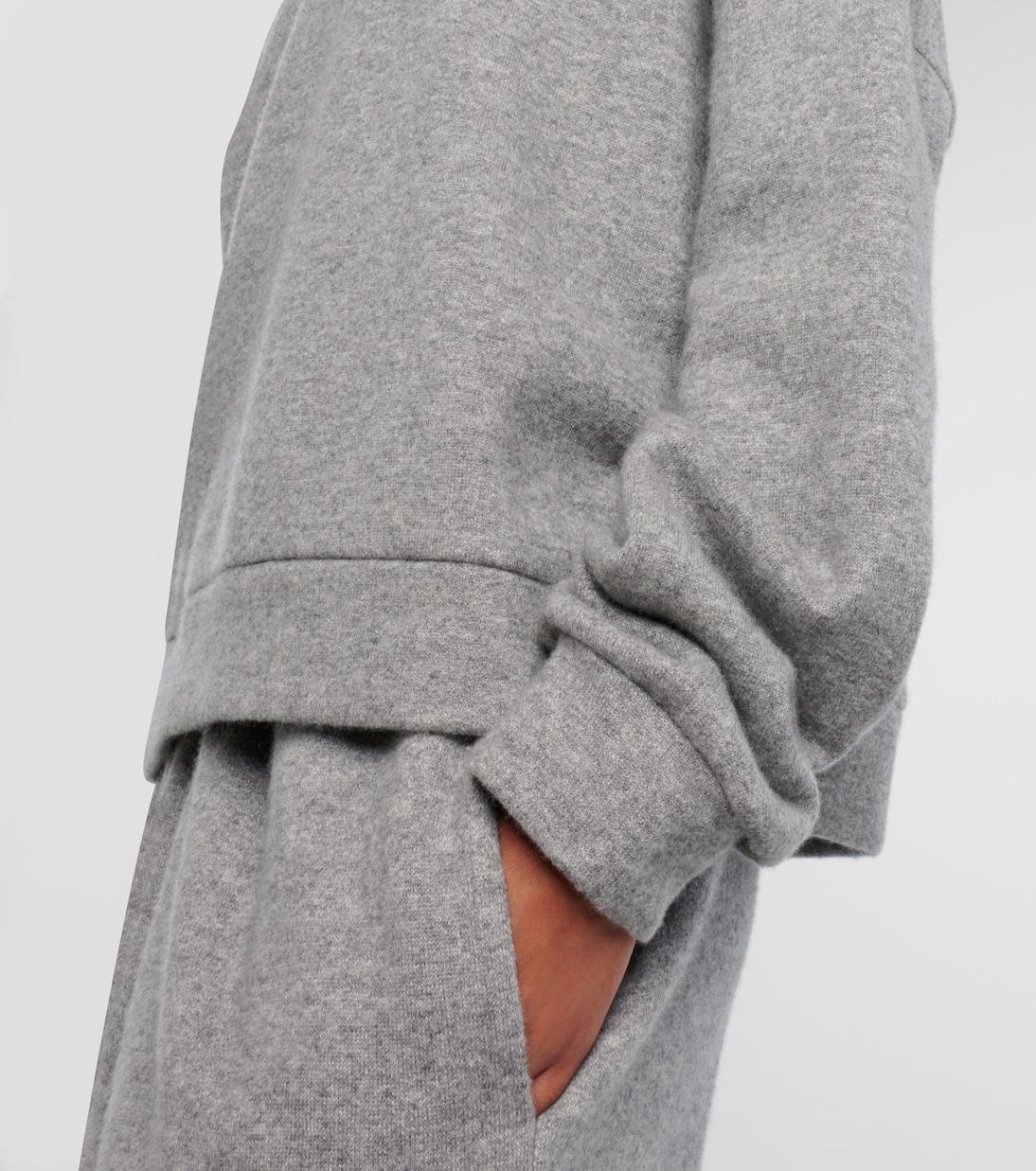 Corzas cashmere and cotton polo sweater | The Row