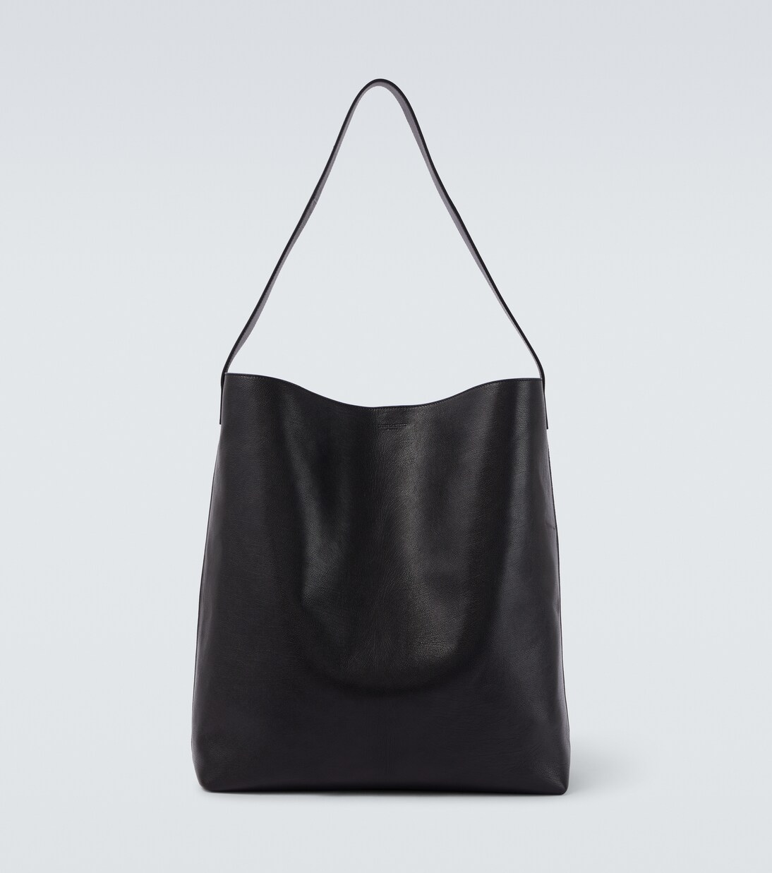 Bold leather tote bag | Saint Laurent