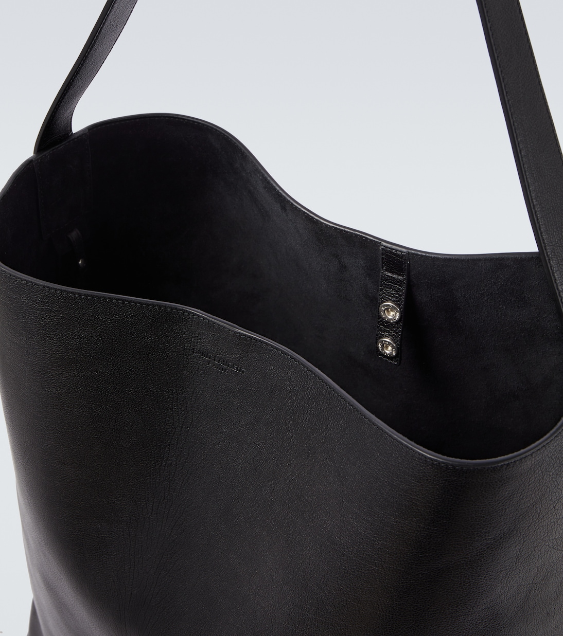 Bold leather tote bag | Saint Laurent
