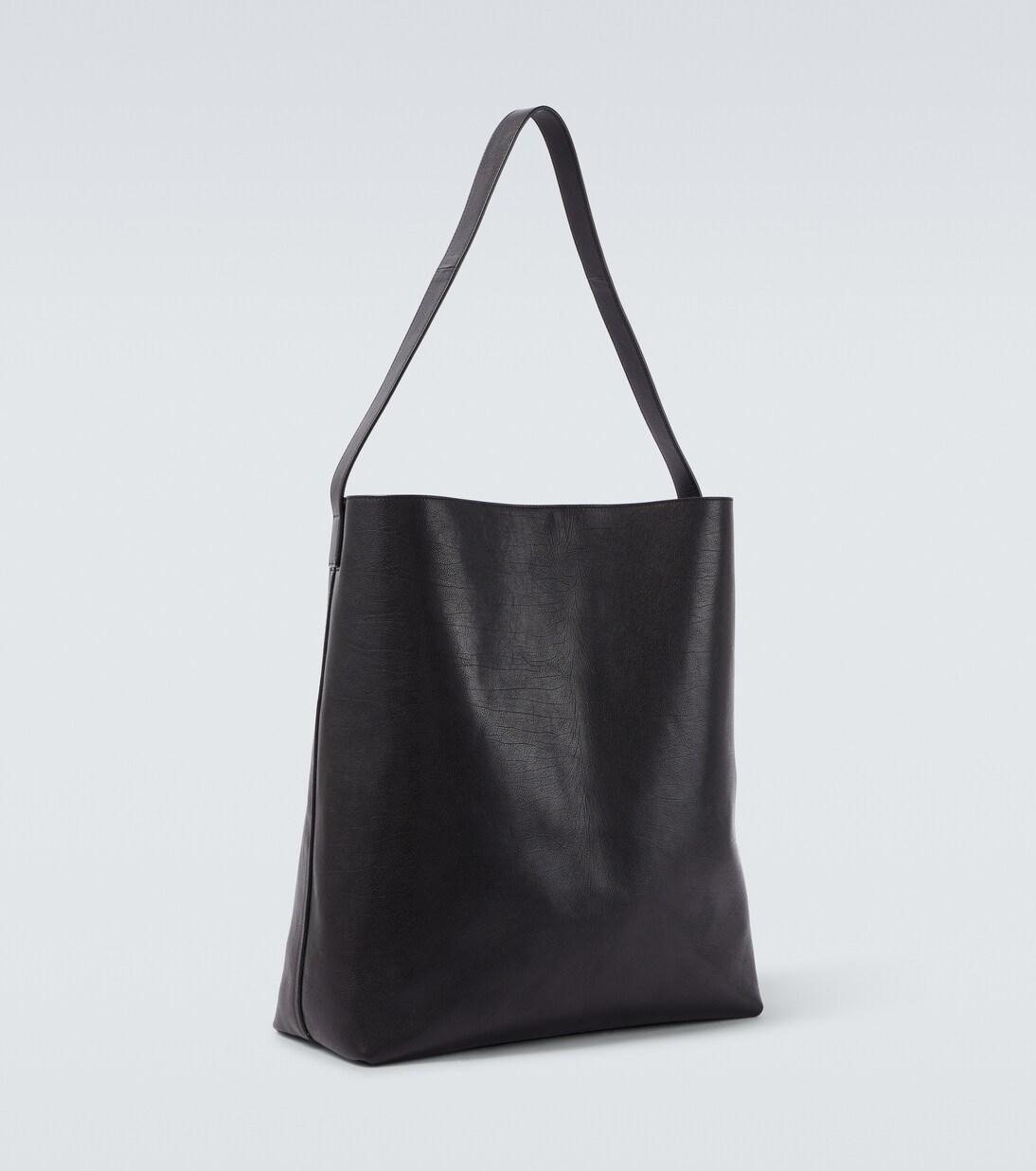 Bold leather tote bag | Saint Laurent