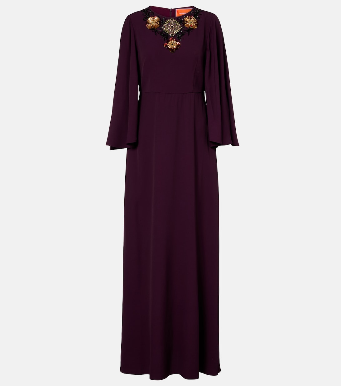 Sorella embroidered maxi dress | La DoubleJ