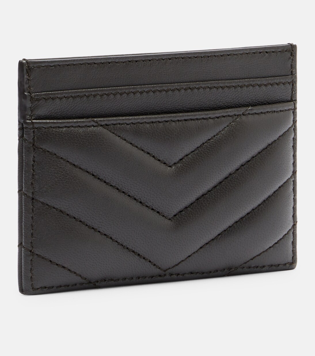 Kartenetui Cassandre aus Matelassé-Leder | Saint Laurent