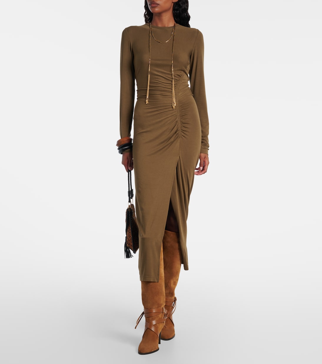 Alanui 90 suede knee-high boots | Isabel Marant