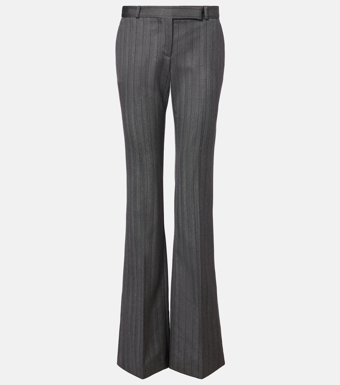 Striped wool flared pants | McQueen