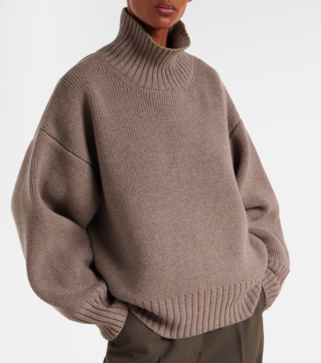 Wool turtleneck sweater | Róhe