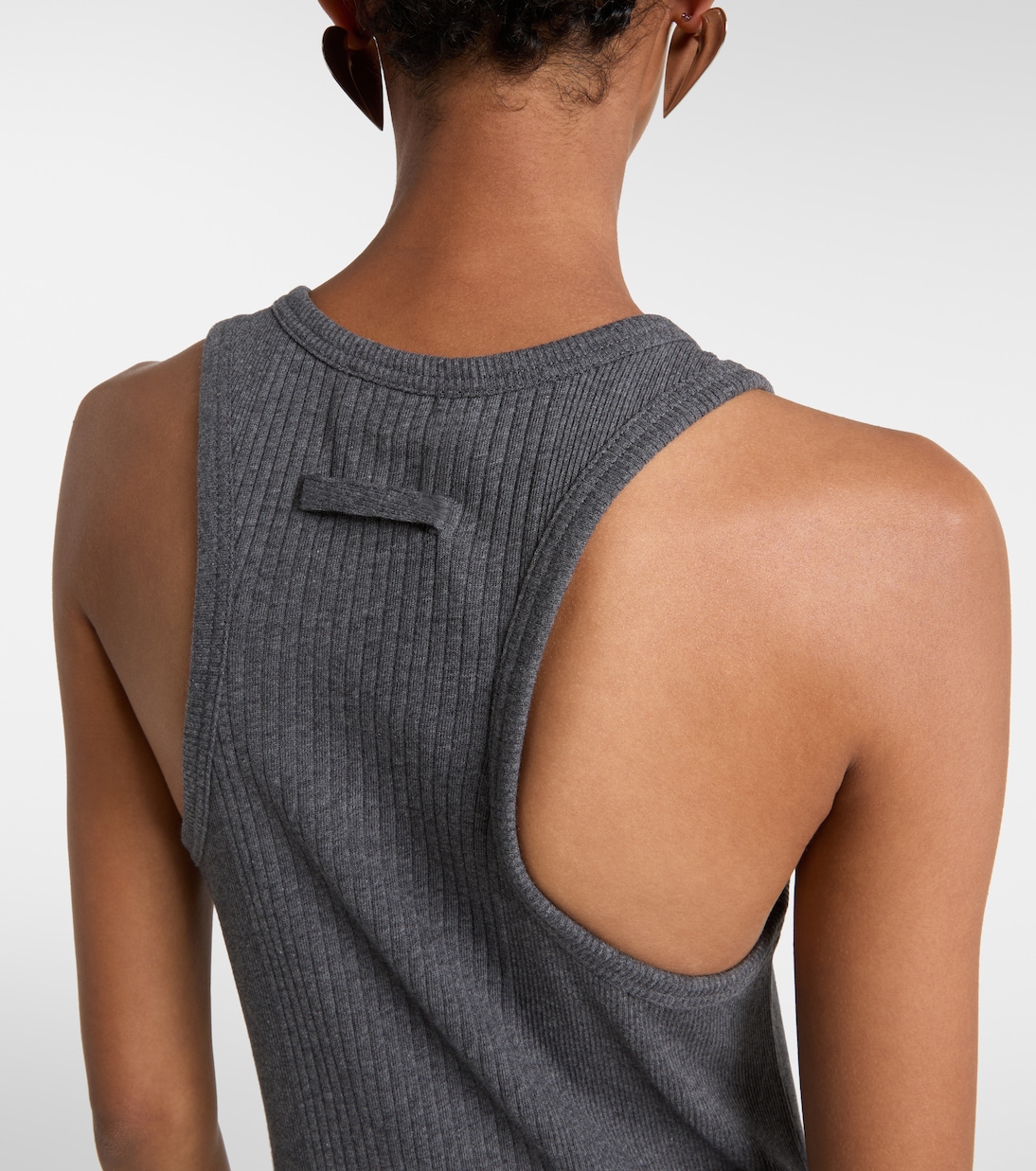 Cotton jersey maxi dress | Jean Paul Gaultier