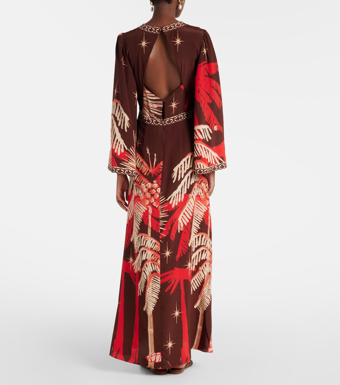 Bedrucktes Maxikleid aus Seide | Johanna Ortiz