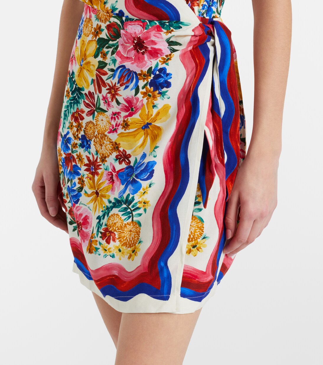 Vestido corto Floraline estampado | Farm Rio