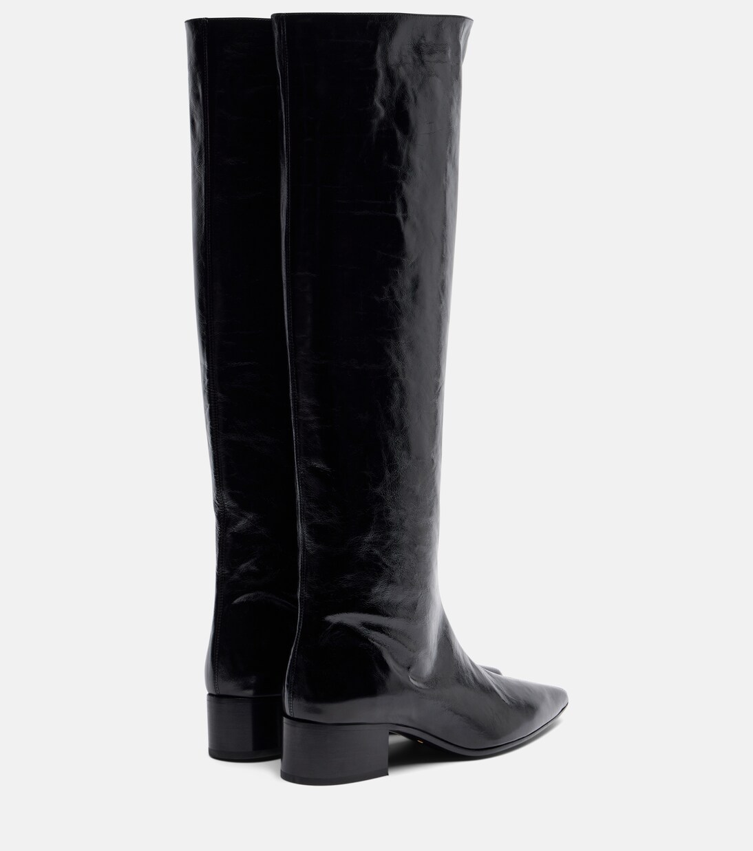 Andee 40 leather knee-high boots | Khaite