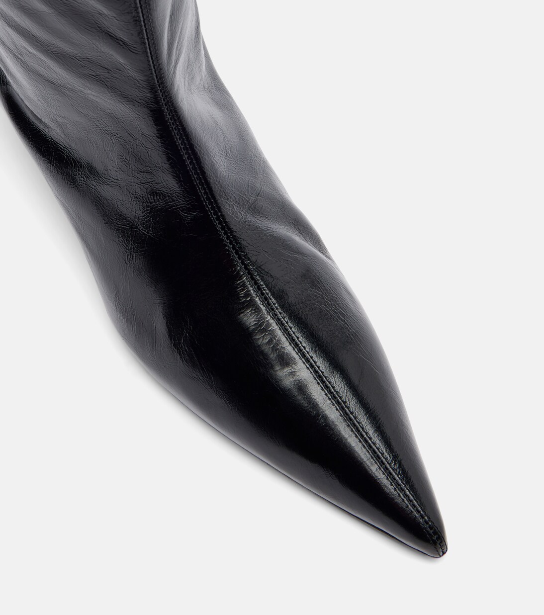 Andee 40 leather knee-high boots | Khaite