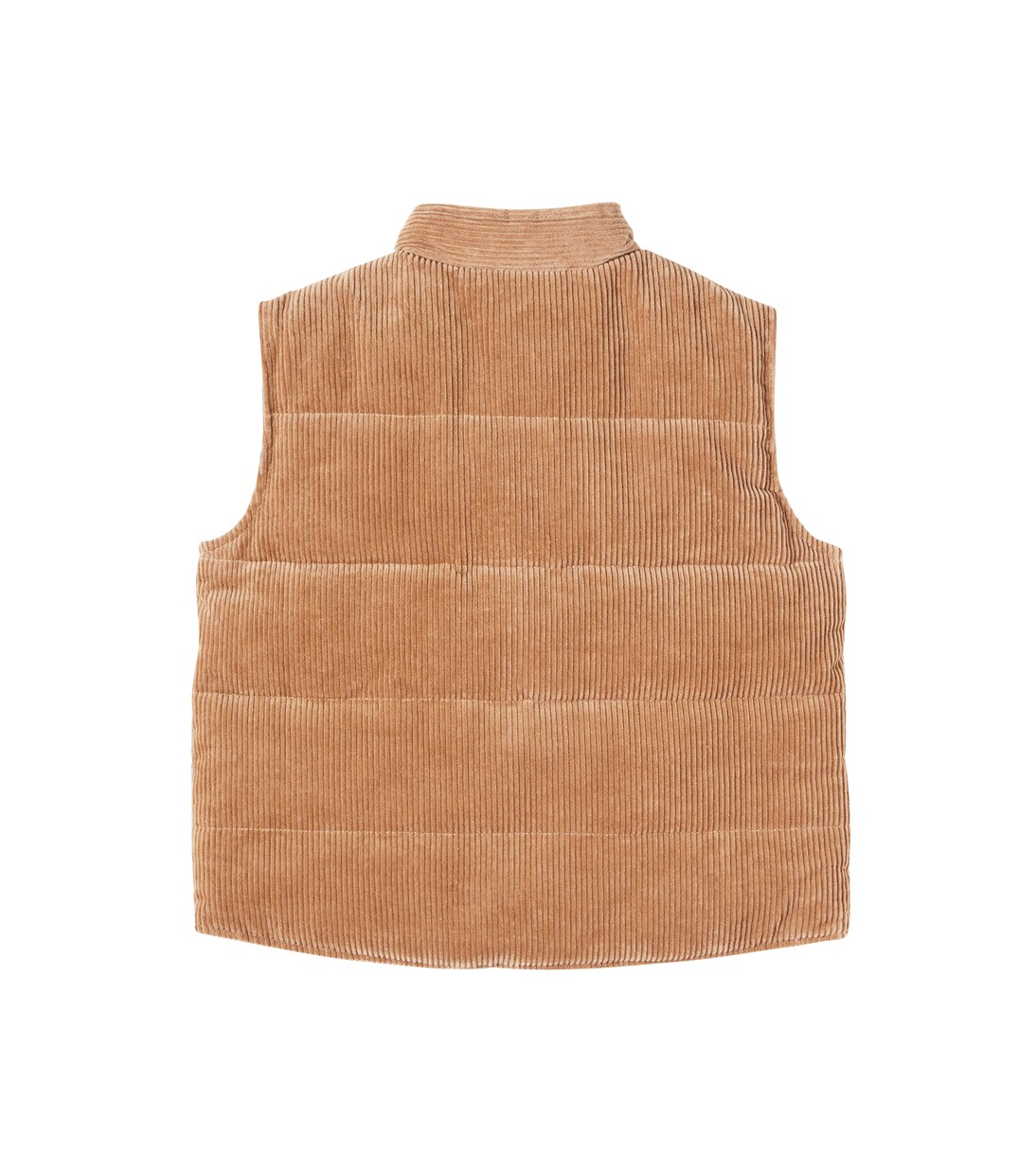 Reversible cotton corduroy puffer vest | Vilebrequin Kids
