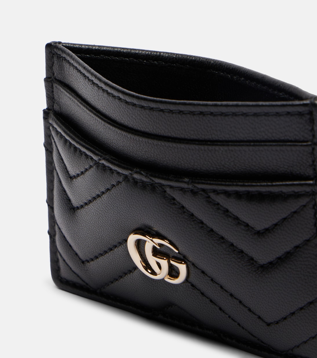 GG leather card holder | Gucci
