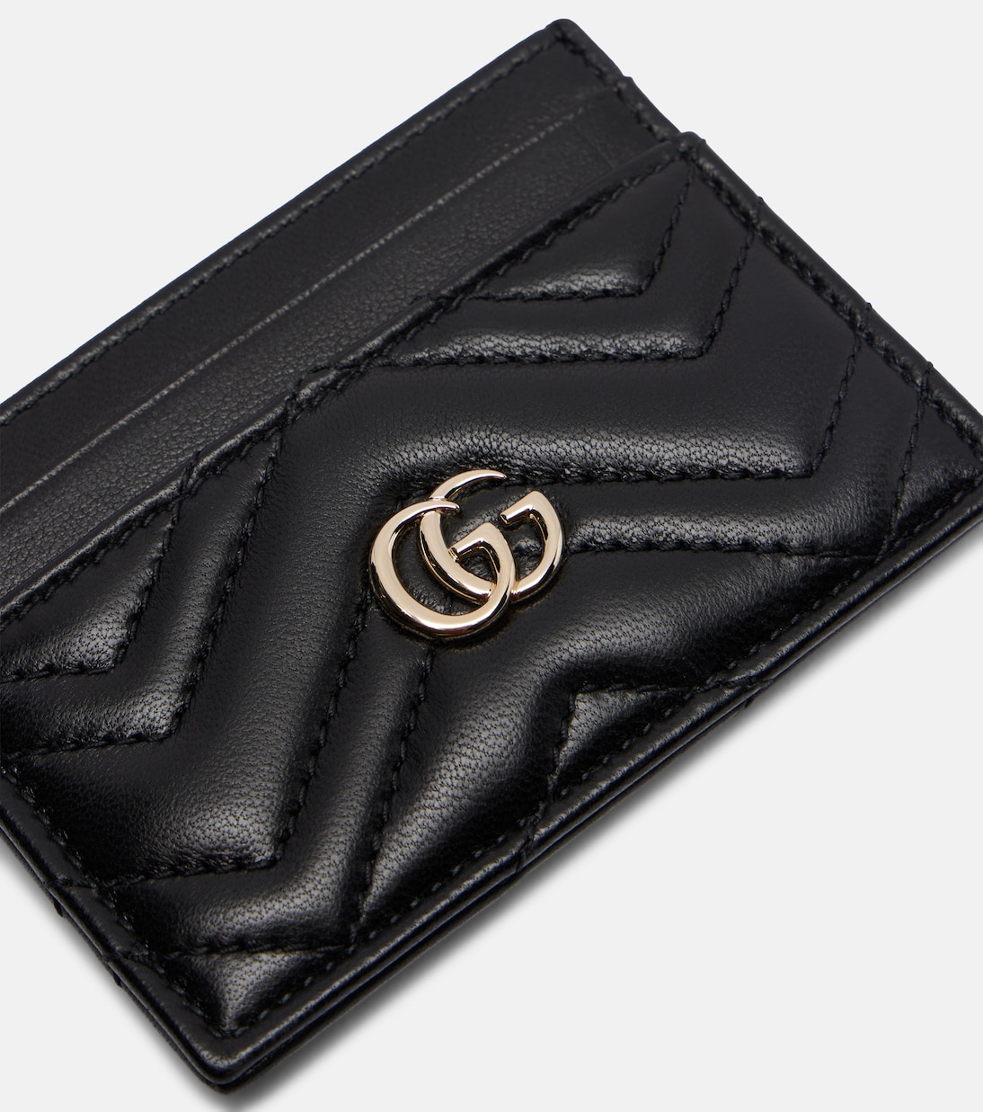 GG leather card holder | Gucci