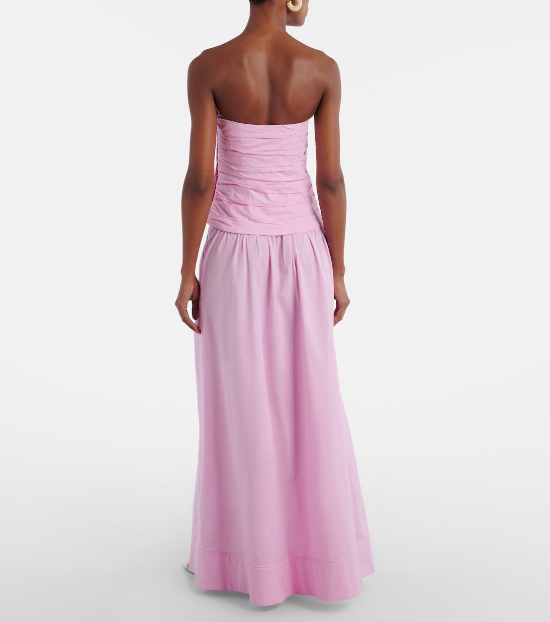 Opulence ruched cotton corset | Adriana Degreas