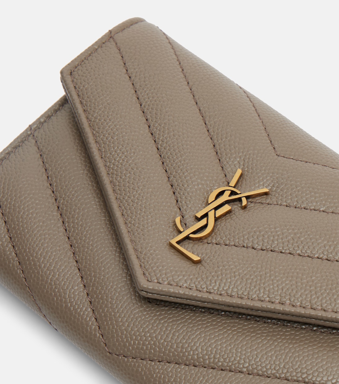 Cassandre leather card holder | Saint Laurent