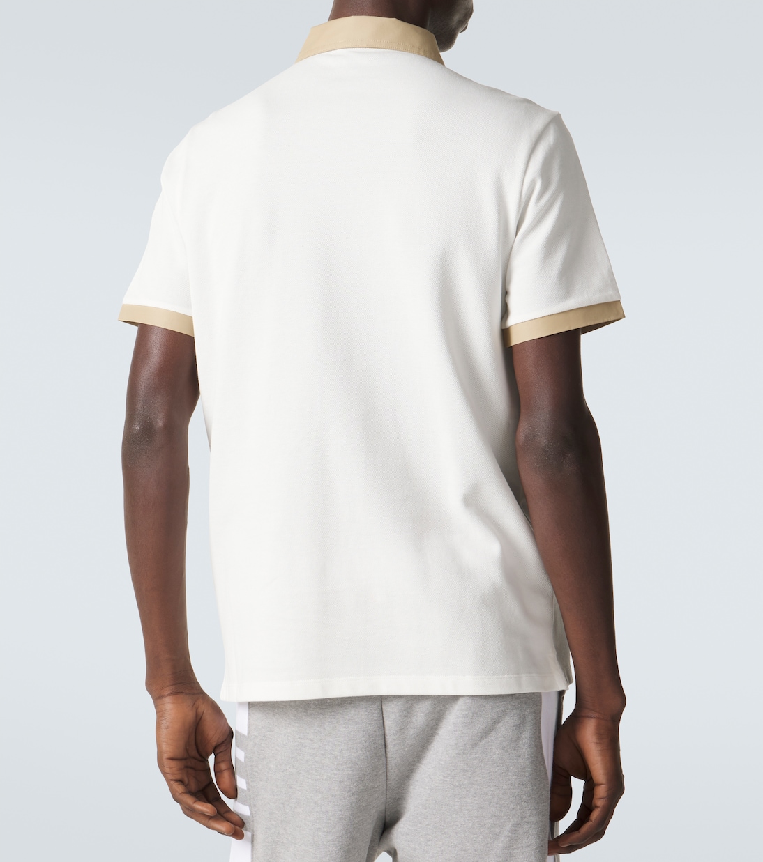 Logo cotton piqué polo shirt  | Moncler