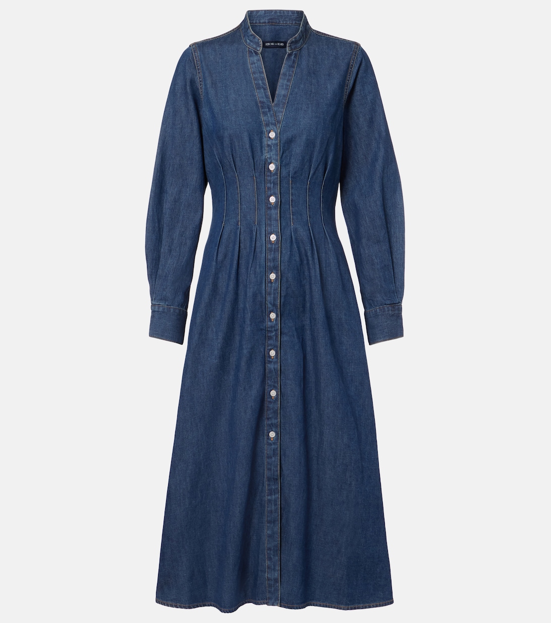 Arcadia denim shirt dress | Veronica Beard