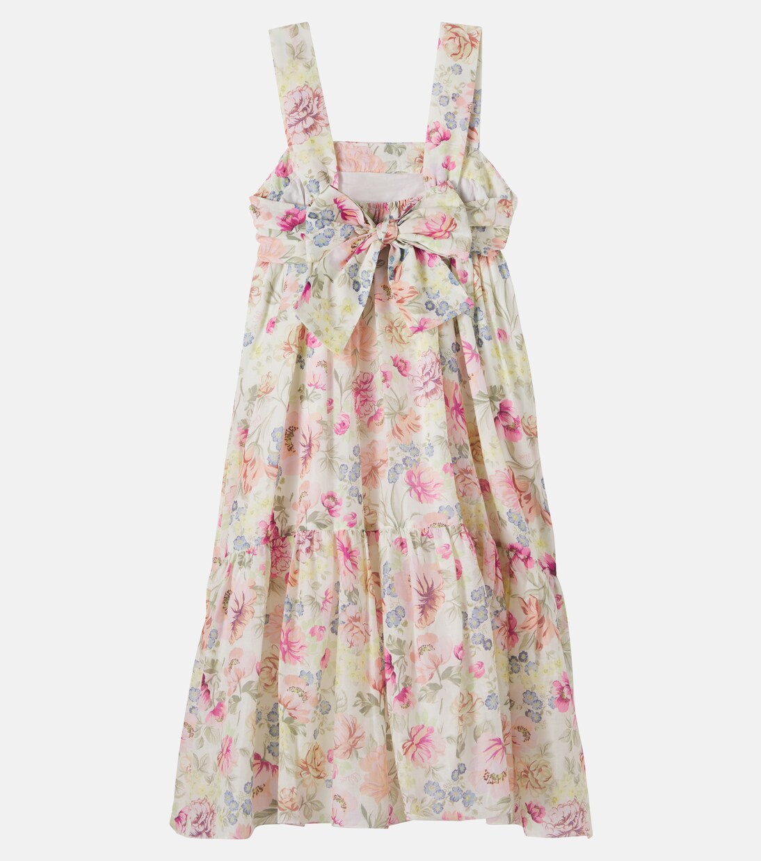 Floral cotton dress | Chloé Kids