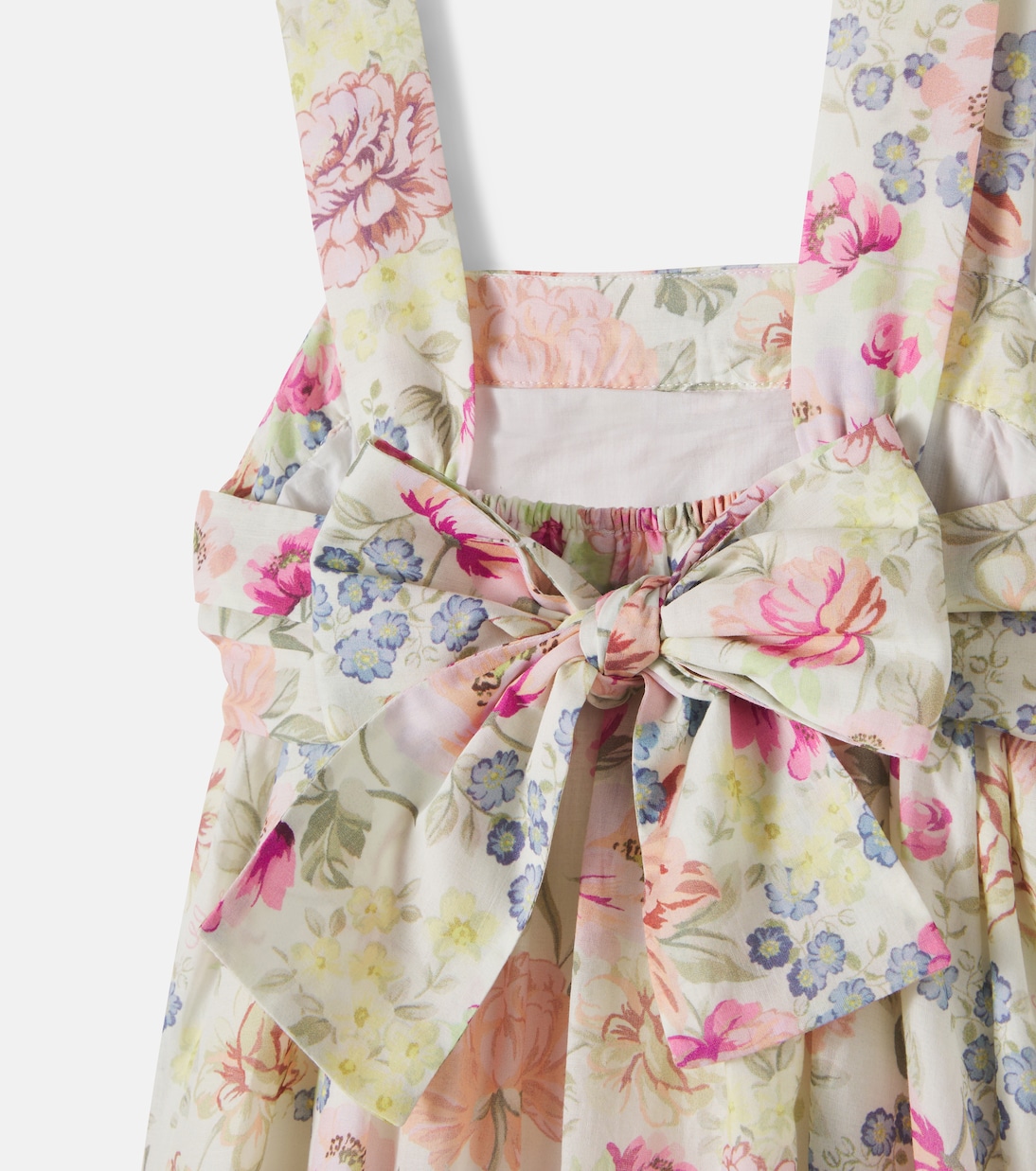 Floral cotton dress | Chloé Kids